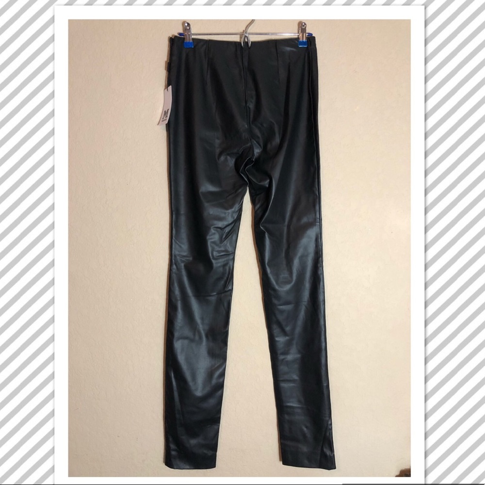 NWT Missoni faux leather pants